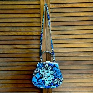 Vera Bradley small handheld or over the shoulder snap close Purse